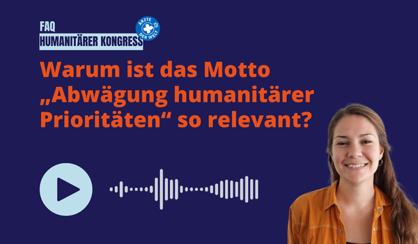 Podcast Humanitärer Kongress - Episode 2