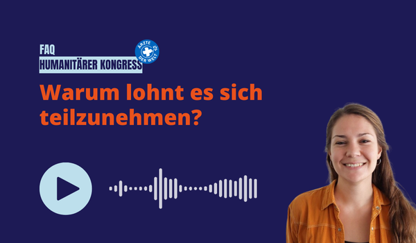 Podcast Humanitärer Kongress - Episode 4