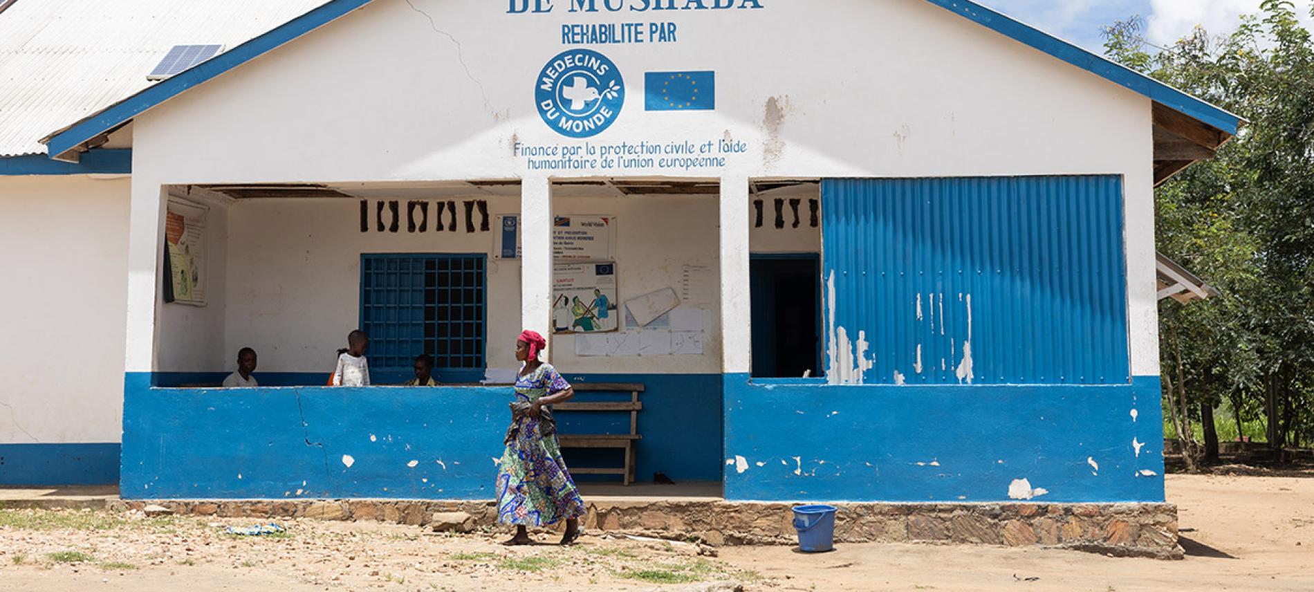 Eine Gesundheitsstation in der DR Kongo: Foto Alexis Aubin