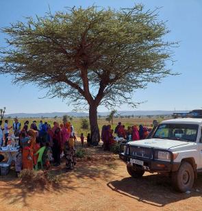 Das Ärzte der Welt-Team ist auch im Hinterland der Somali-Region unterwegs. Foto: Ärzte der Welt